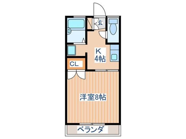 鎮守荘の物件間取画像